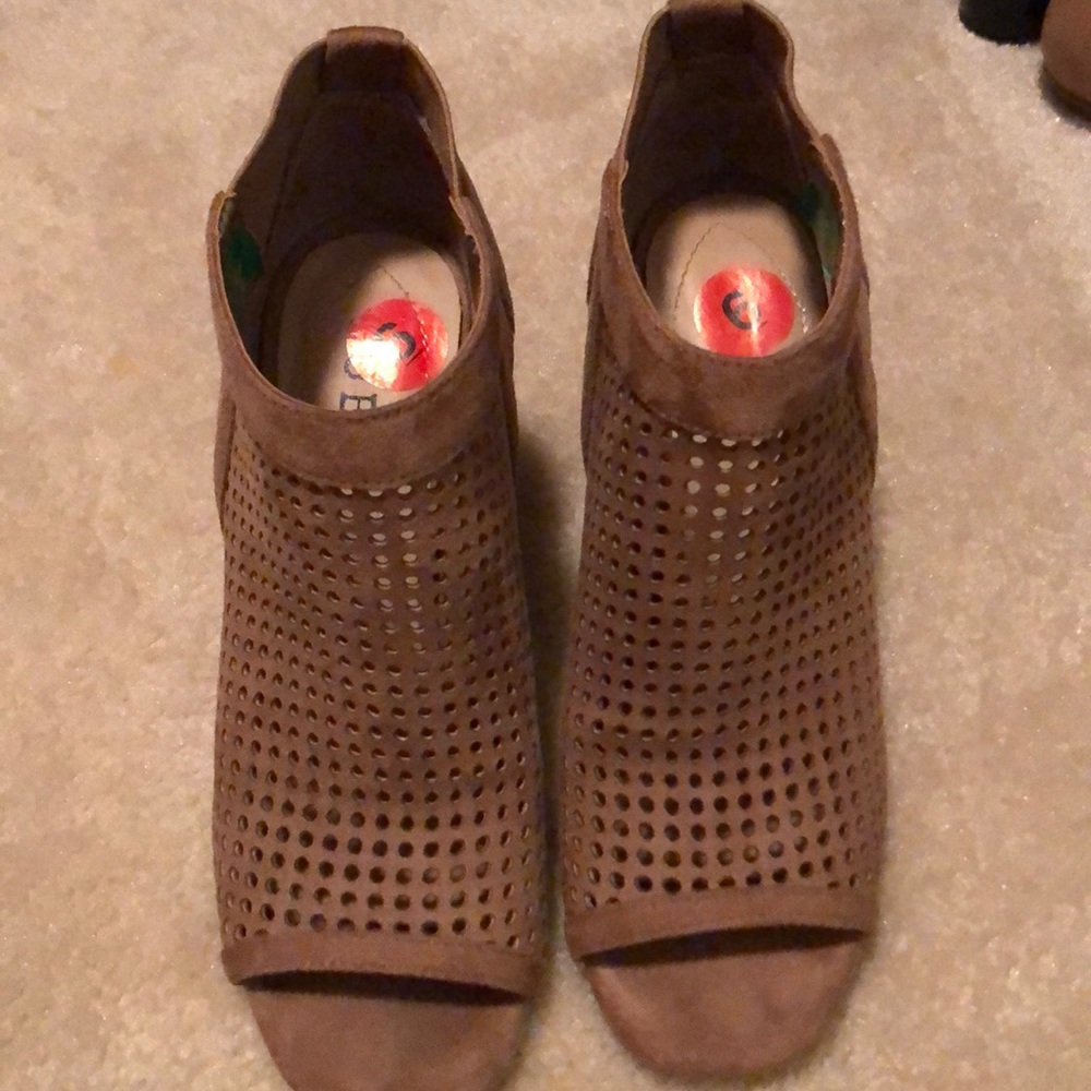 Guess Open Toe Heels